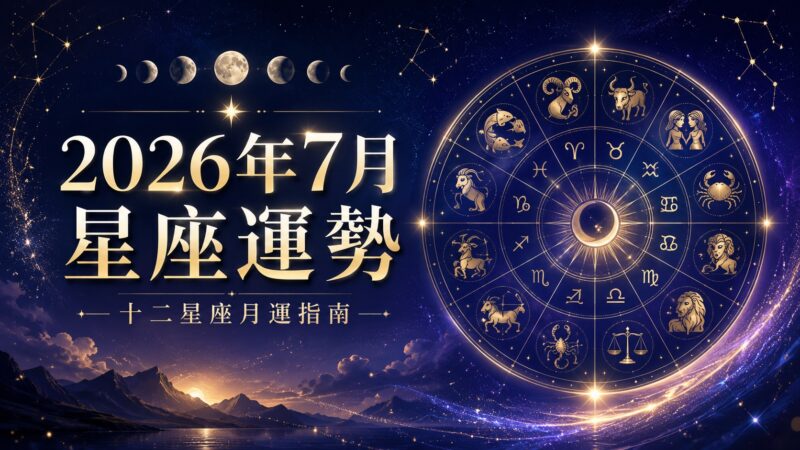 七月星座運勢